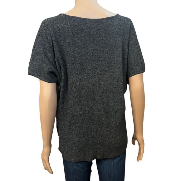 Billy Reid Womens Bound V Neck Sweater Medium Short Sleeve Luxury Minimalist - Picture 3 of 8